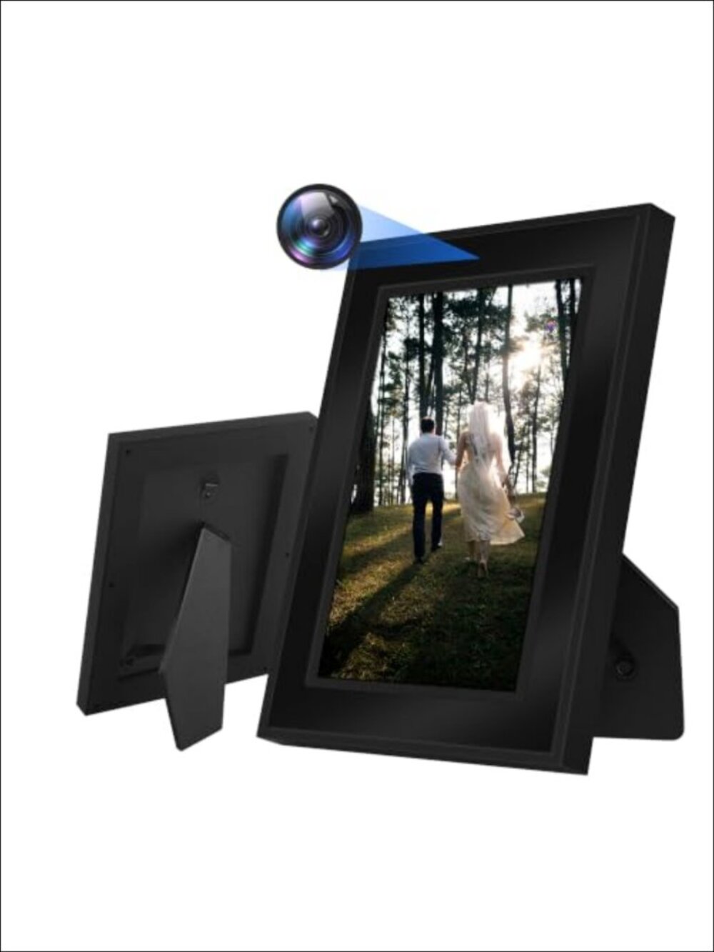 1080P Hidden Camera Photo Frame Spy Recorder Motion Detect No WiFi